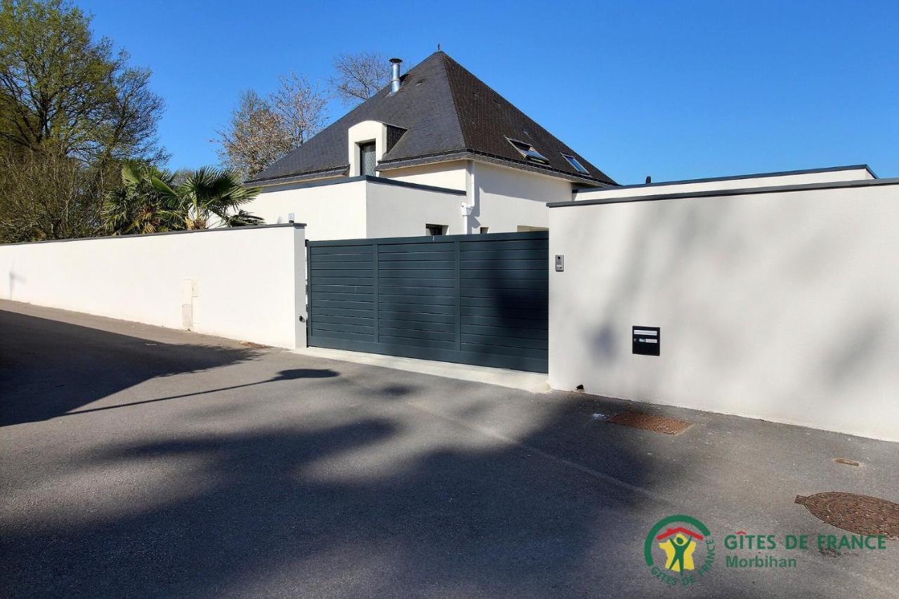 Villa Le Nid Breton Bignan Exteriör bild