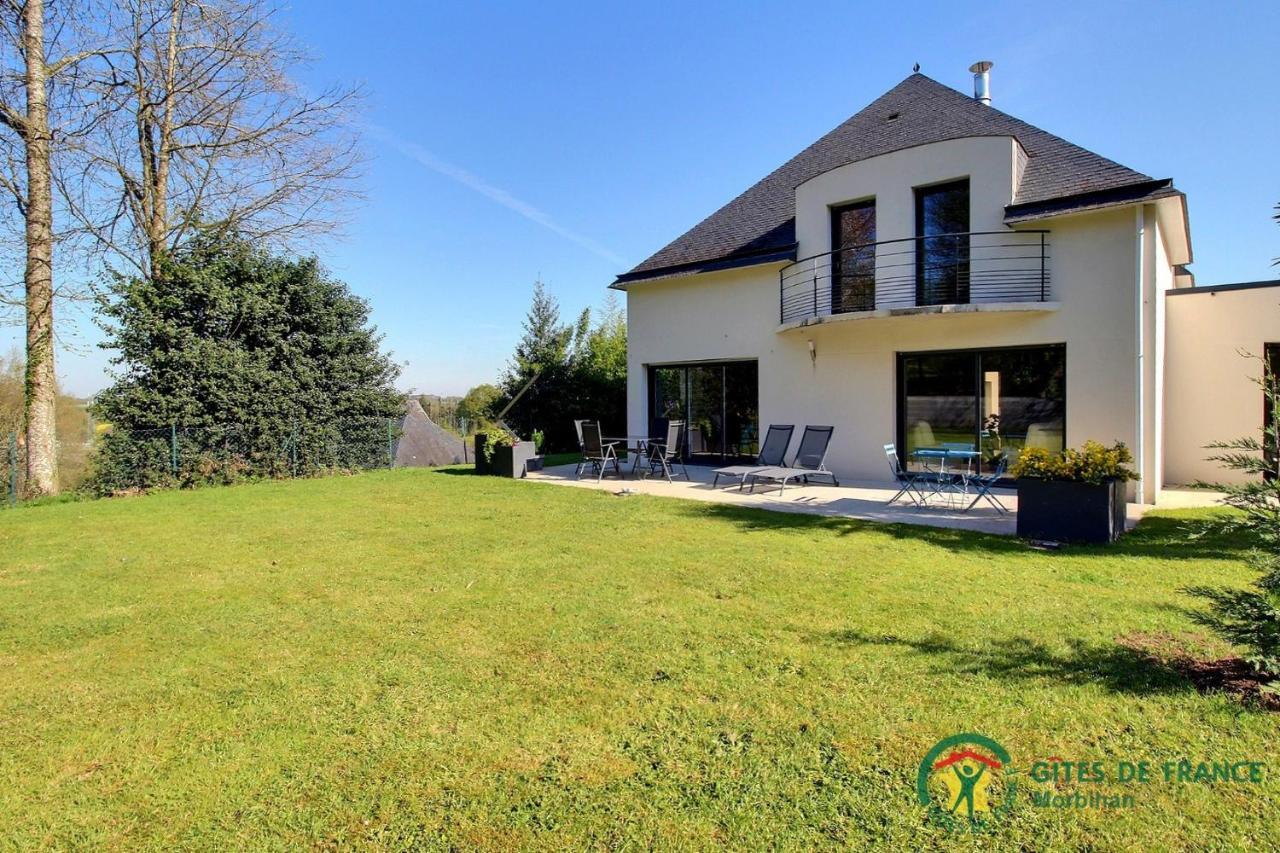 Villa Le Nid Breton Bignan Exteriör bild