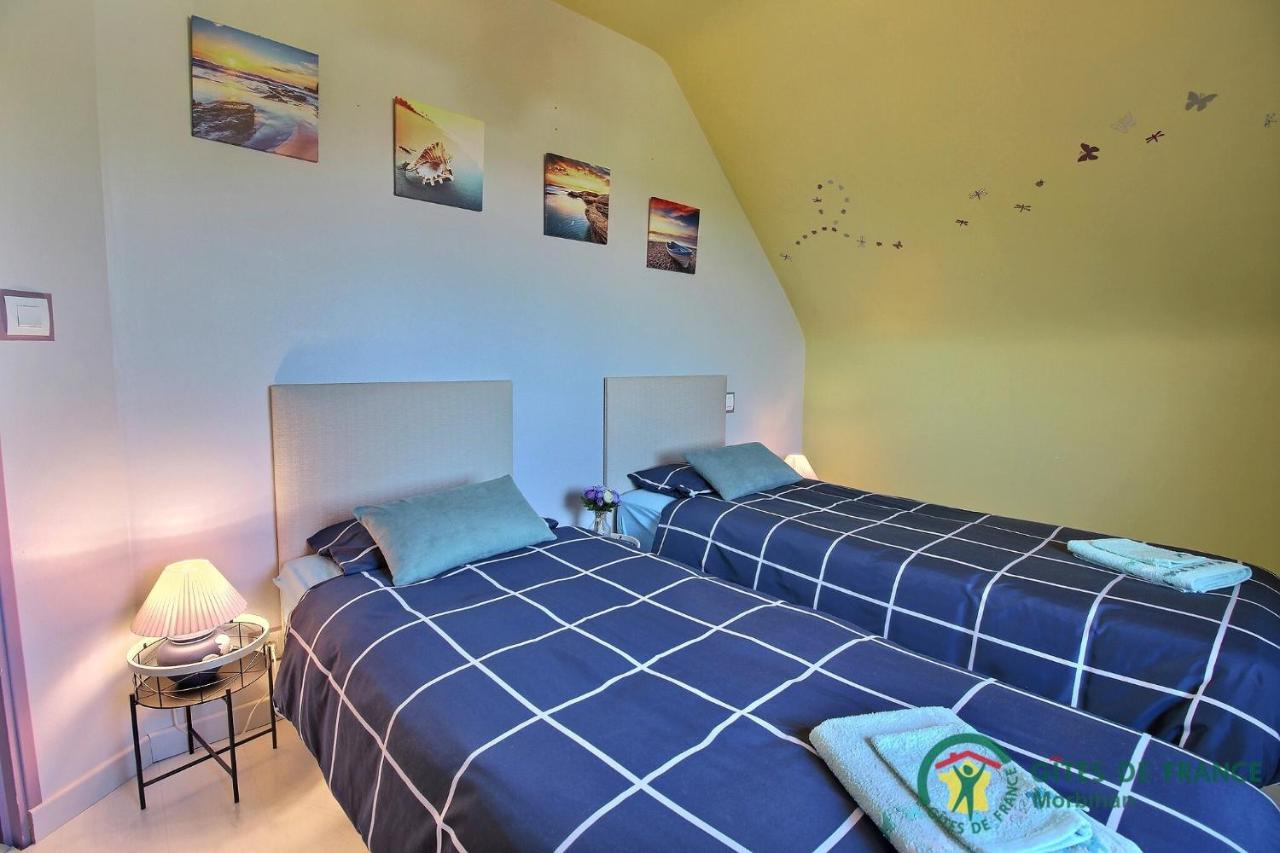 Villa Le Nid Breton Bignan Exteriör bild